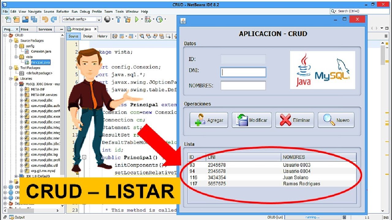 Crud en Java con MySQL - Parte 01
