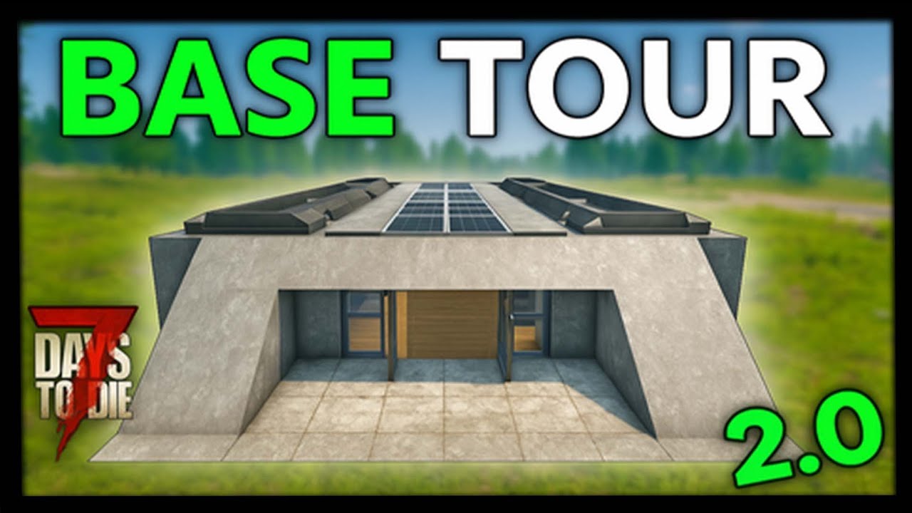 7 Days to Die 2.0 – EPIC Base Tours! Bunkers, Castles & More!