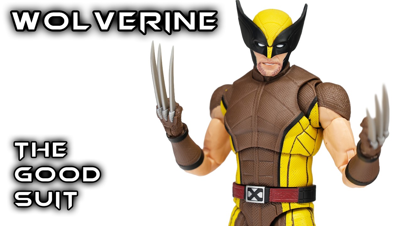 Marvel Legends WOLVERINE (Brown Suit) Deadpool & Wolverine Action Figure Review