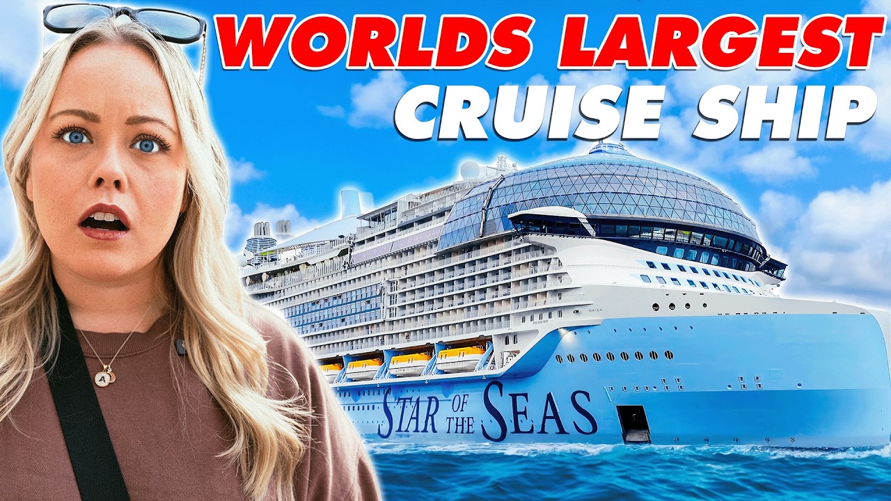 This UNREAL $2 Billion Cruise Ship Holds 10,000 People! | Star Of The Seas