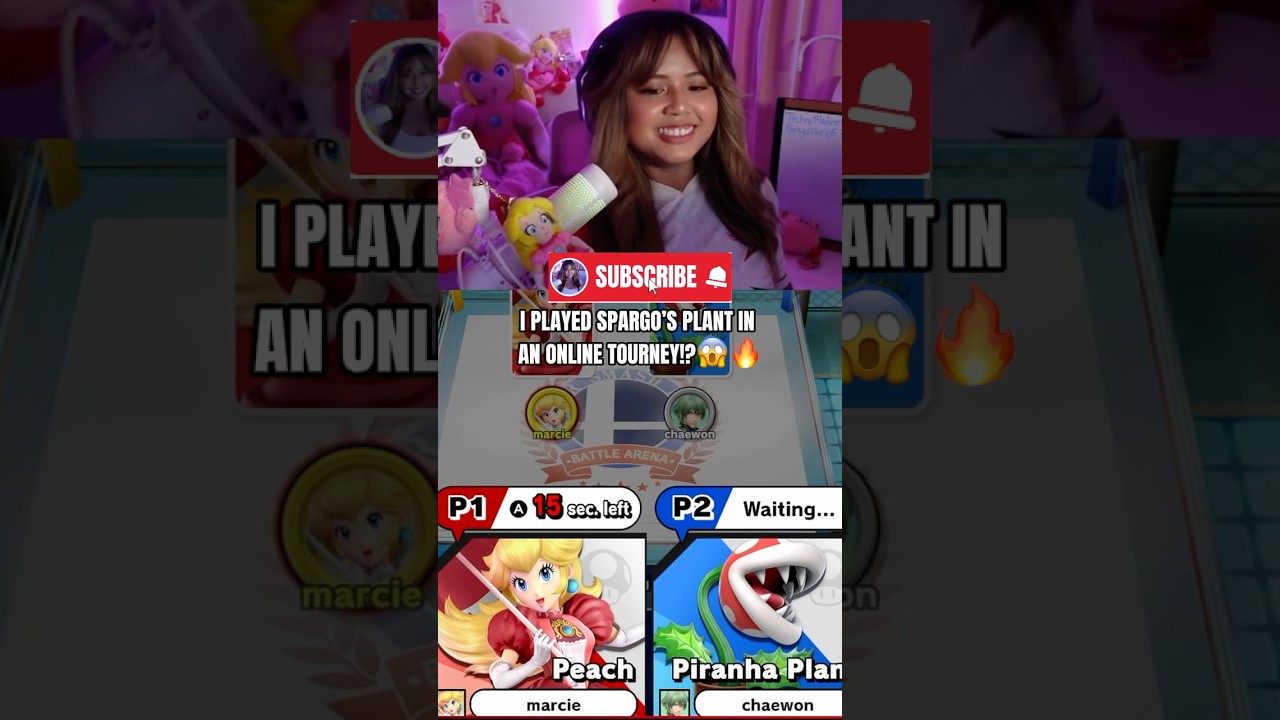I played SPARGO’S PLANT in an online Smash Ultimate tourney?! 😱🔥