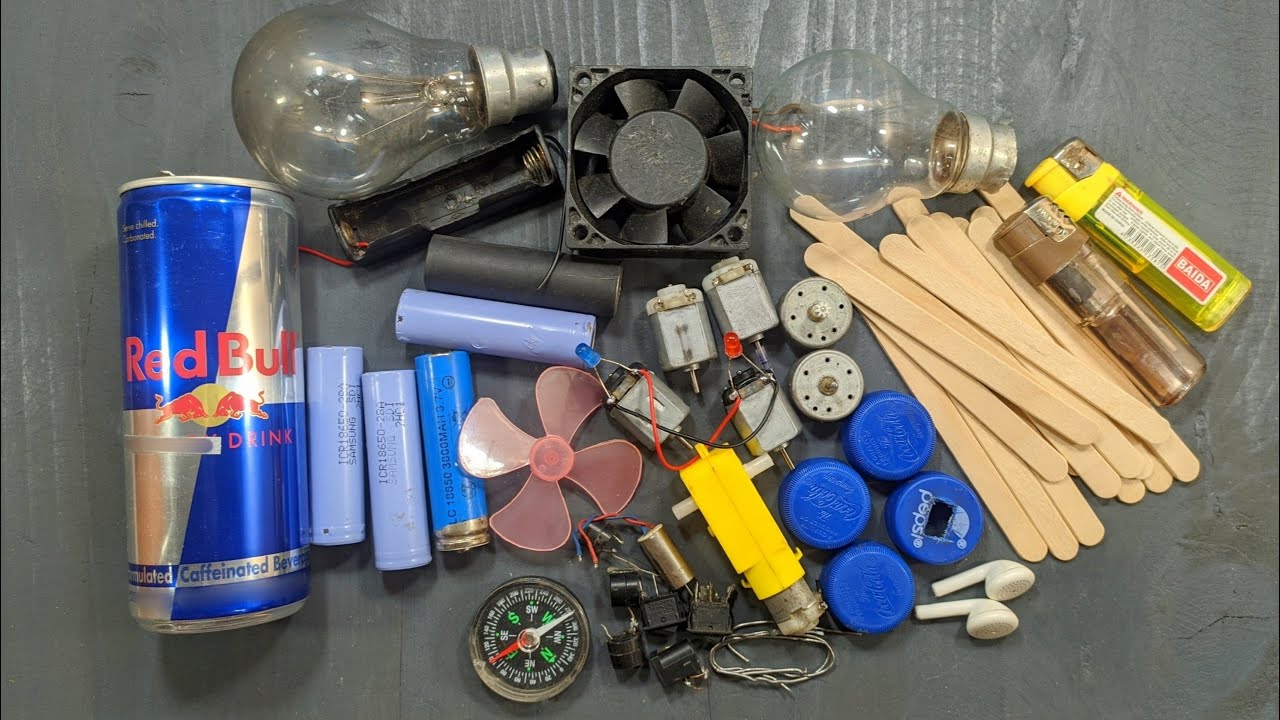 3 AWESOME DC MOTOR PROJECTS