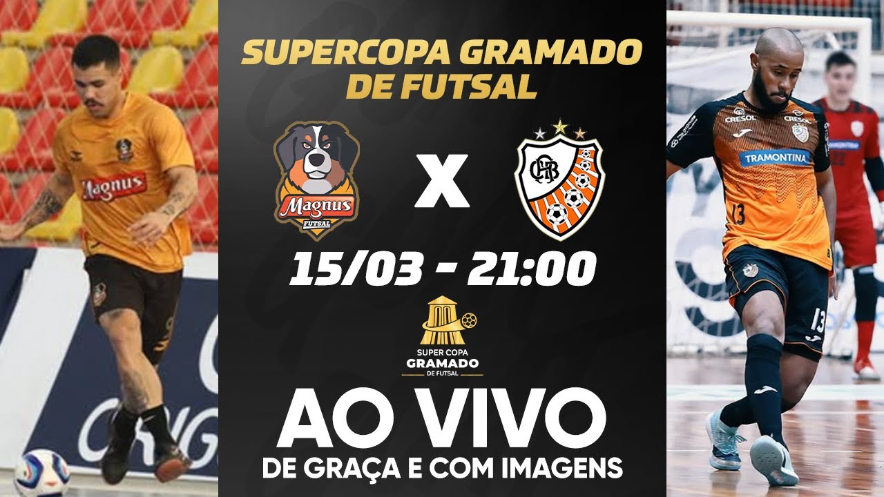 MAGNUS X CARLOS BARBOSA | SUPERCOPA GRAMADO DE FUTSAL 2025 | AO VIVO E COM IMAGENS