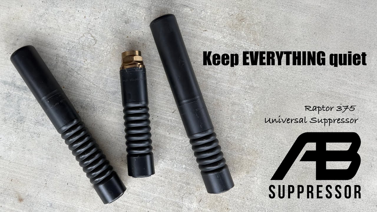 Ribbed for you ears pleasure - the luxury universal suppressor