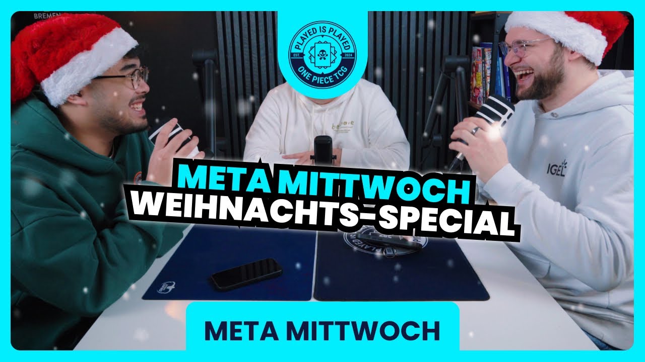 WEIHNACHTS-SPECIAL 🎄 | Community-Fragen, Ziele 2026 & DER KUSS?! | OPTCG Podcast | Meta Mittwoch 49