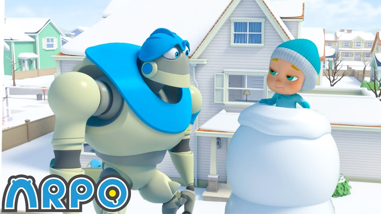 Dev Kardan Adam Felaketi ⛄! | ARPO | &Ccedil;ocuk &Ccedil;izgi Filmleri | Moonbug Kids T&uuml;rk&ccedil;e
