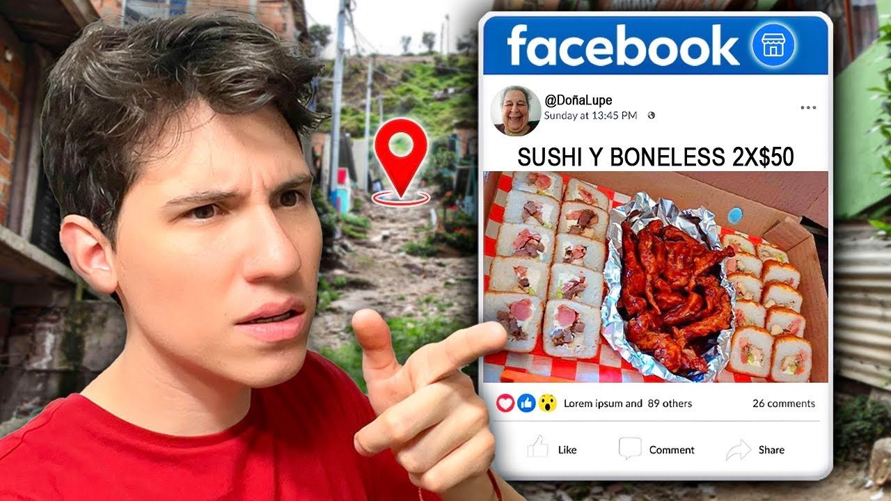 Probando la COMIDA de Facebook Marketplace &iquest;Est&aacute; buena o 🤢?