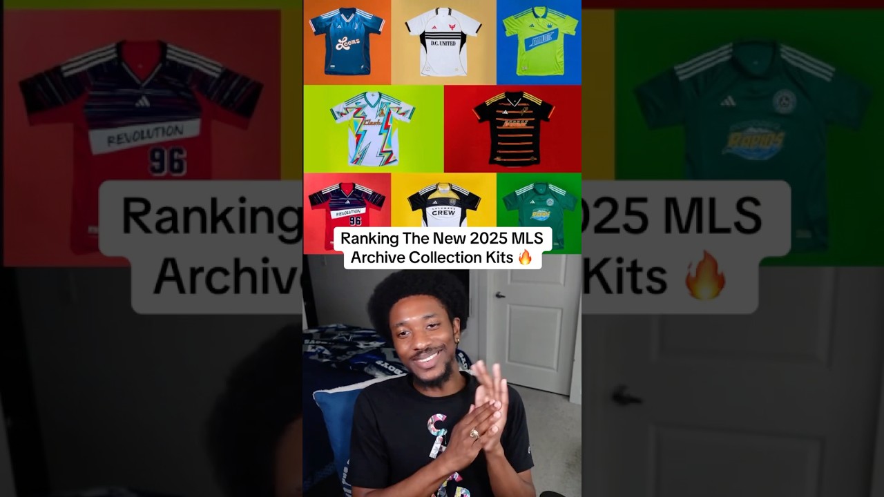 Ranking The New 2025 MLS Archive Collection Kits 🔥 #soccer #mls #kit