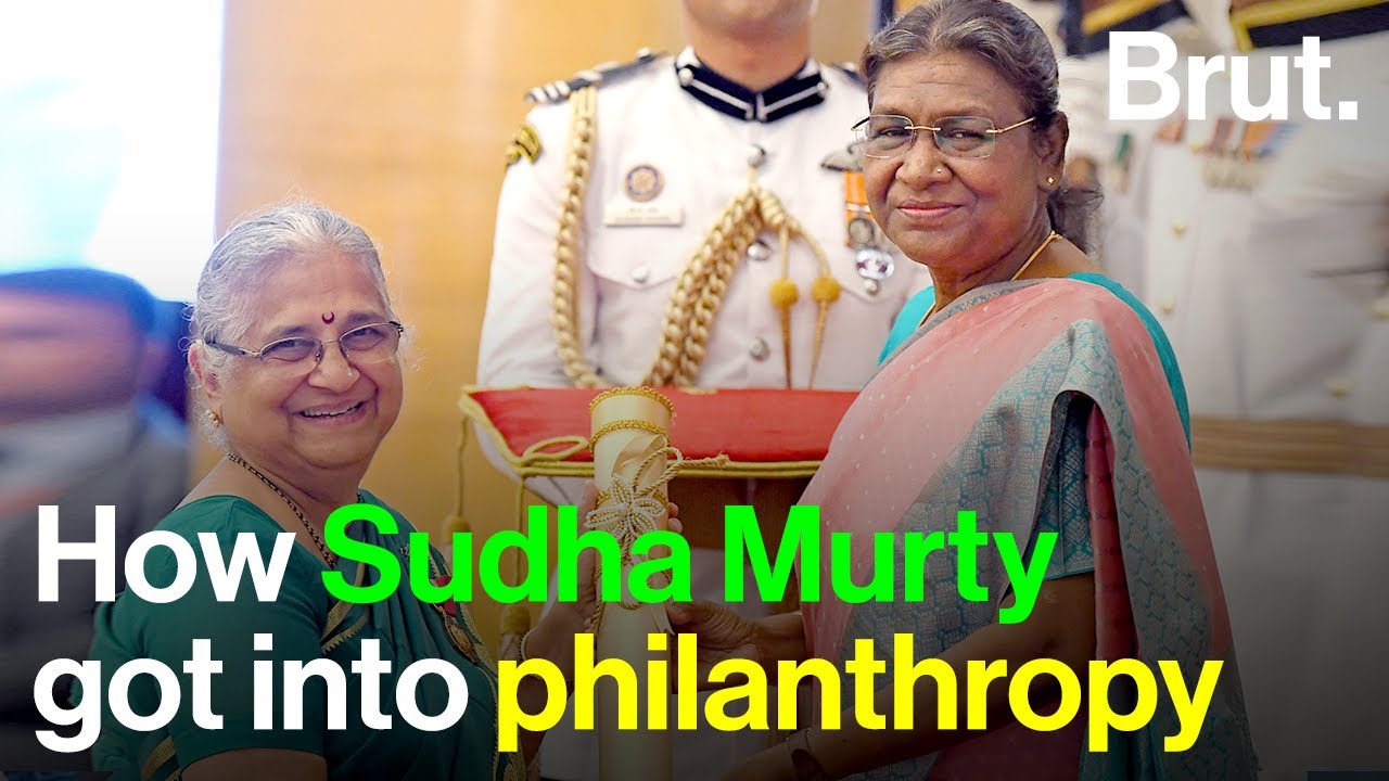 How Sudha Murty got into philanthropy