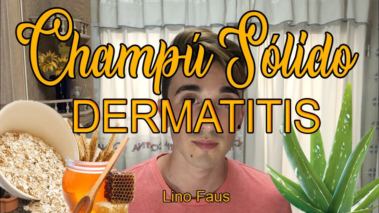 Cómo hacer CHAMPÚ SÓLIDO PARA DERMATITIS | Cueros cabelludos sensibles | +Info SCS y SCI | Lino Faus