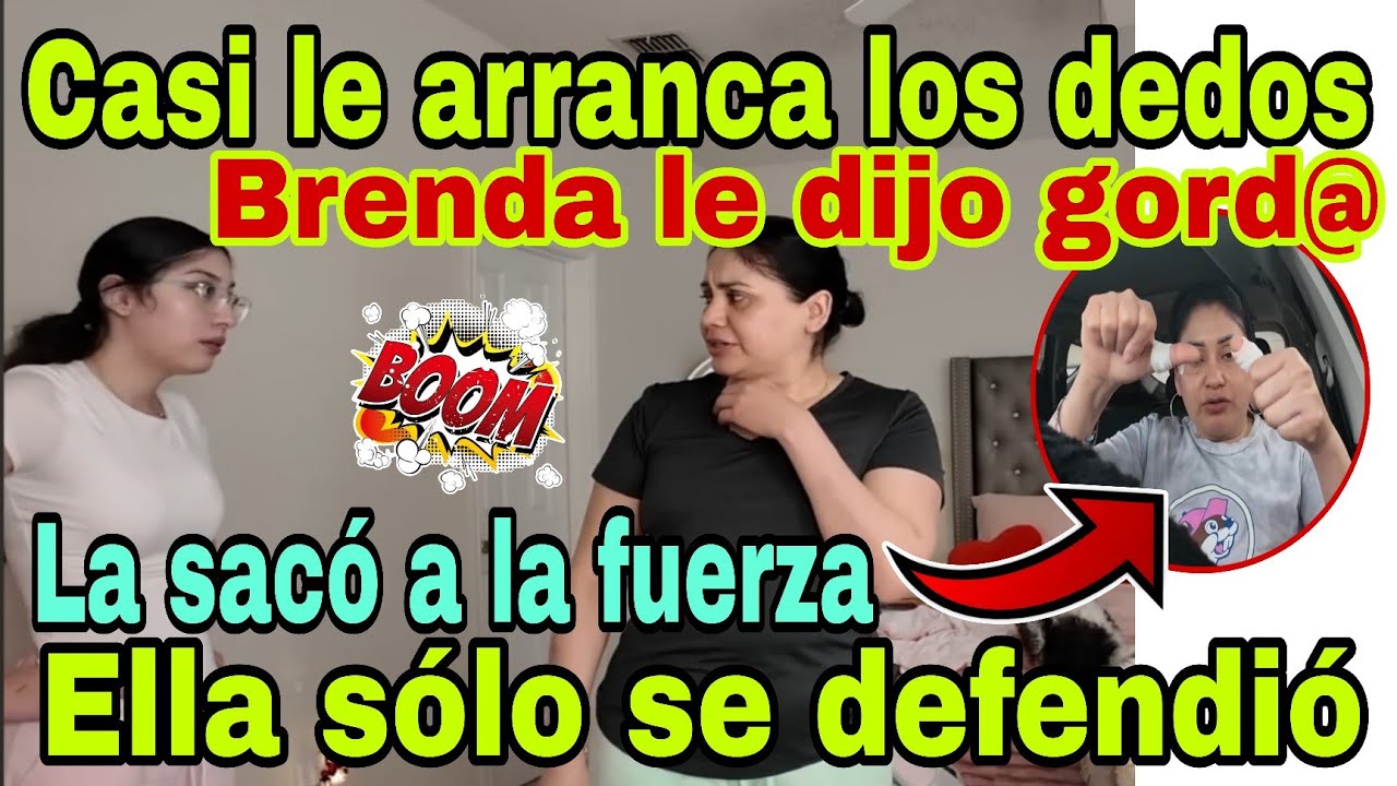 🚨La sacó a la fuerza💥😱Casi le arranca los dedos🏥😯Ella sólo se defendió🫢Brenda le dijo g0rd@🫢