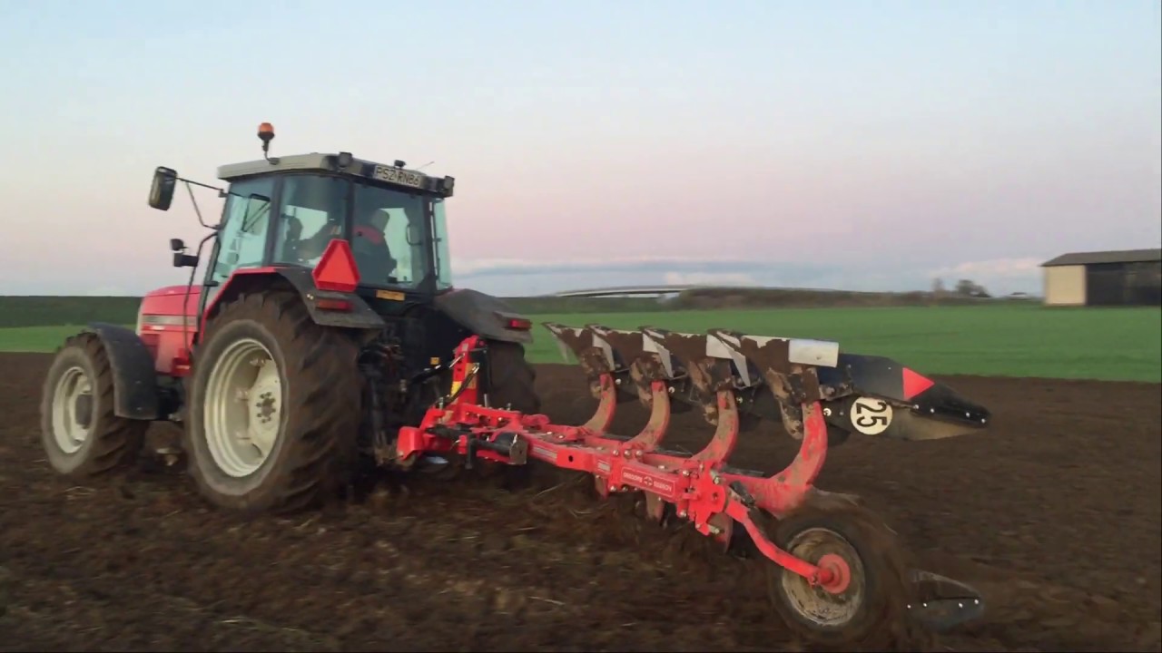 Gregoire Besson na Testy Orka 2019 Massey Ferguson 6190 1080p