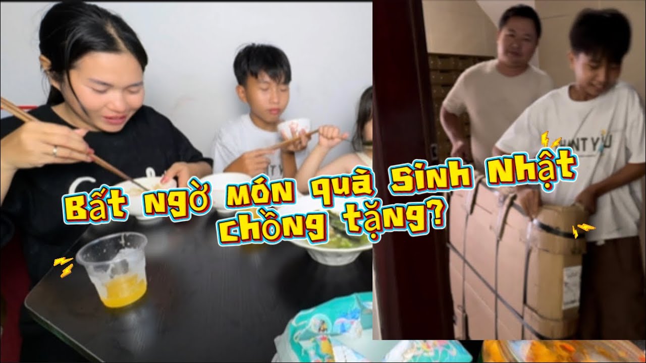 Tiệc Sinh Nhật lần đầu tiên của Vương Lan BẤT NGỜ món quà của chồng Trung Quốc_con trai tặng gì ?