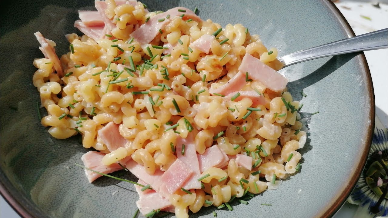 Repas flemme : Risotto de coquillettes au jambon by Cyril Ligniac