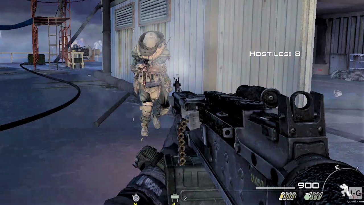Juggernauts Battle on the Oil Rig - Armor Piercing - Special Ops - Call of Duty: Modern Warfare 2