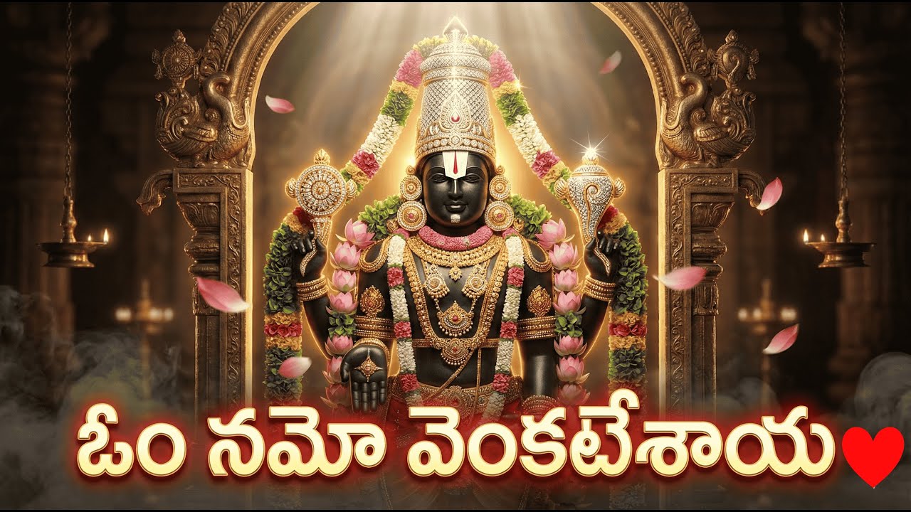 ఓం నమో వెంకటేశాయ #venkateswara #music #telugu #devotionalsongs #song #balaji #telugusongs