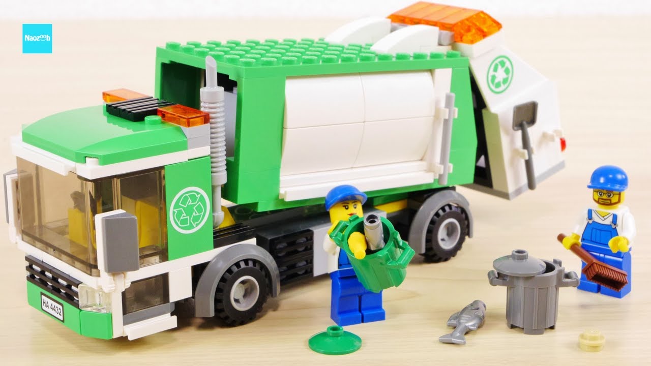 レゴ シティ ごみ収集車 4432 ／ LEGO City Garbage Truck Speed Build & Review