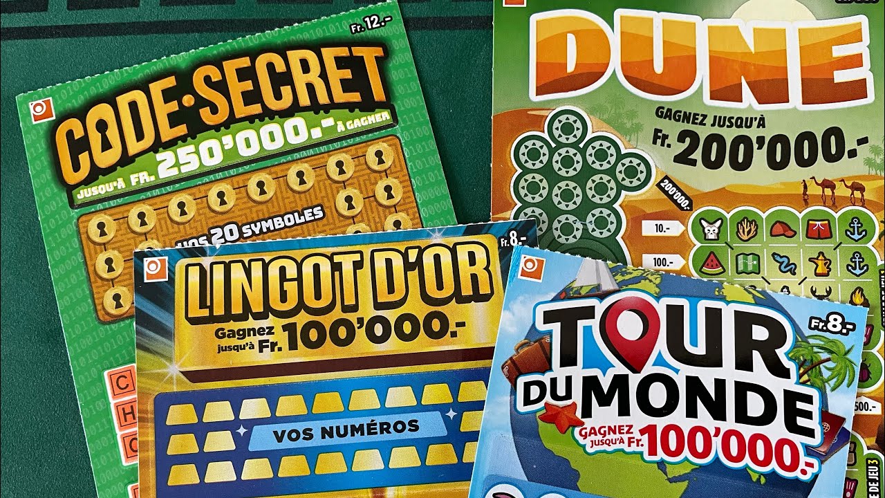 De super tickets de la loterie suisse romande