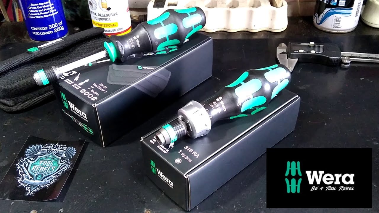 Chave de Catraca Wera Modelo 816 RA  ATI Brasil