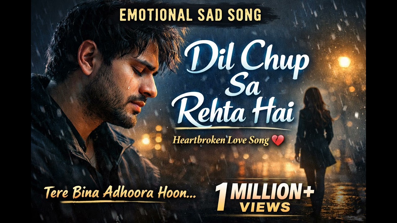 Dil chup Sa rahta hai #slowed reverb sad song❤️‍🩹💔#1million target 🎯
