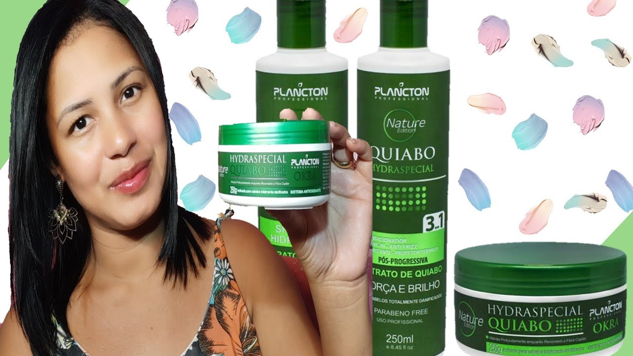 RESENHA M&Aacute;SCARA DE TRATAMENTO QUIABO HIDRASPECIAL PLANCTON!