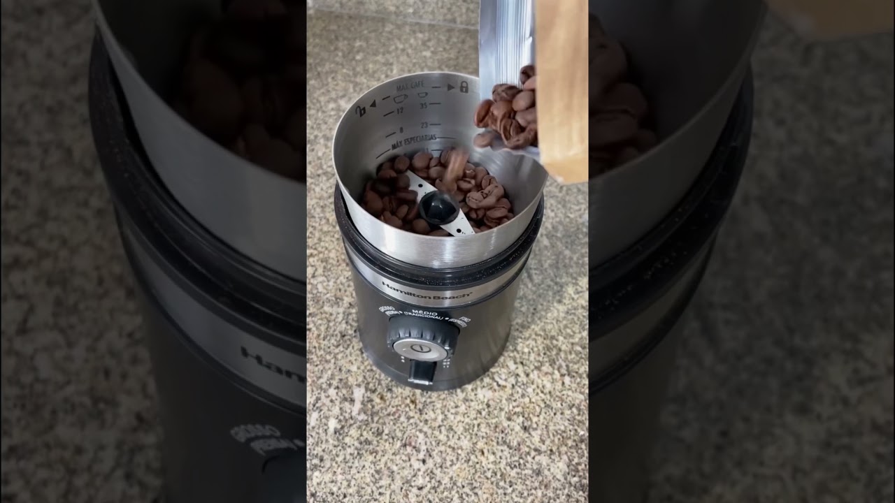 Moedor de caf&eacute; Hamilton Beach #review #cafe #receitas #cafedamanha #dicas #presente