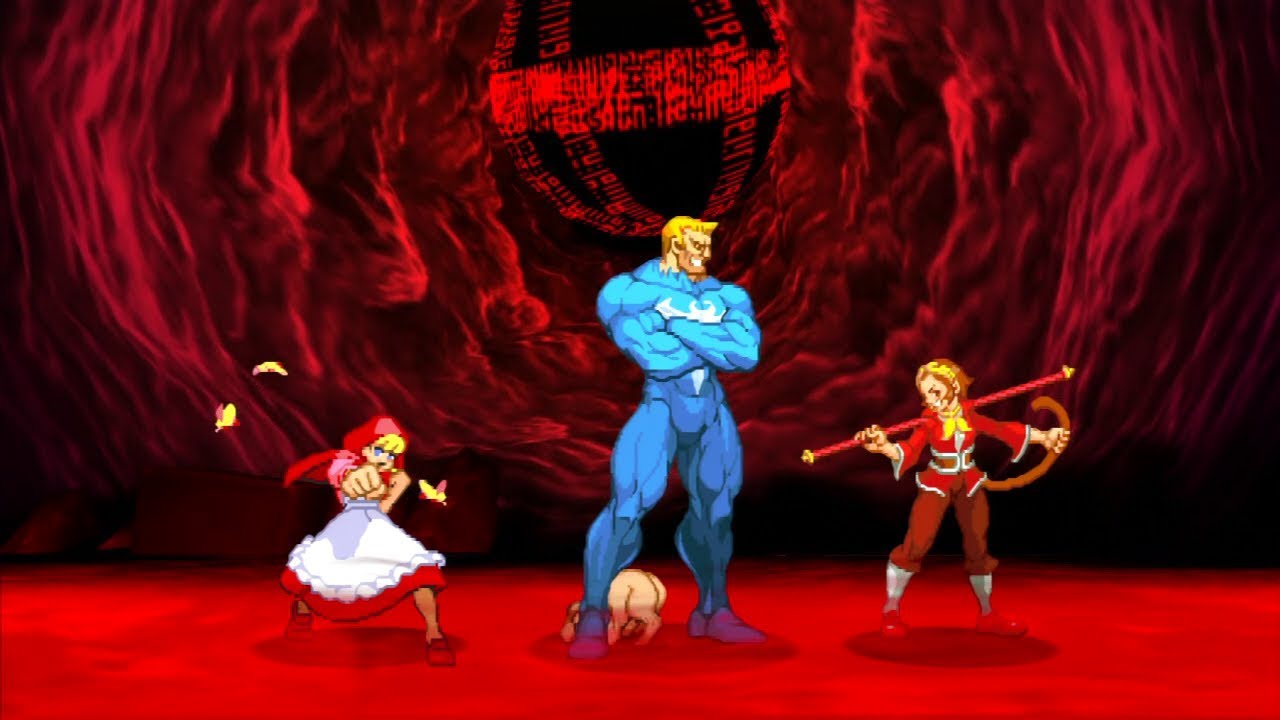 Marvel VS Capcom 2 - BB Hood/Venom/SonSon - Expert Difficulty Playthrough