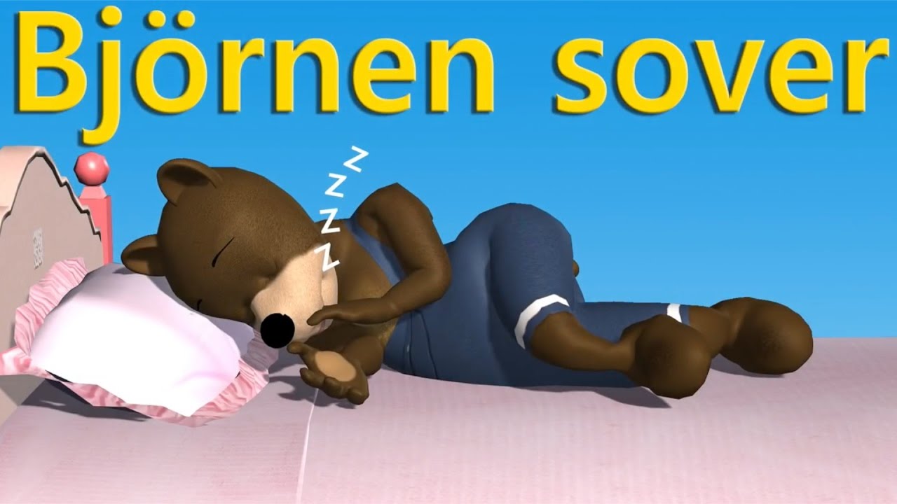 Barnsånger på svenska | Björnen sover 3D