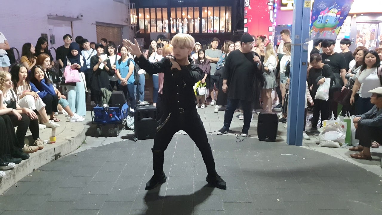 에너자이주(ENERGYJU-이현진(LeeHyunJin))/ 불타오르네(FIRE)-방탄소년단(BTS) 20190908 홍대(HongDae) Busking/dance cover