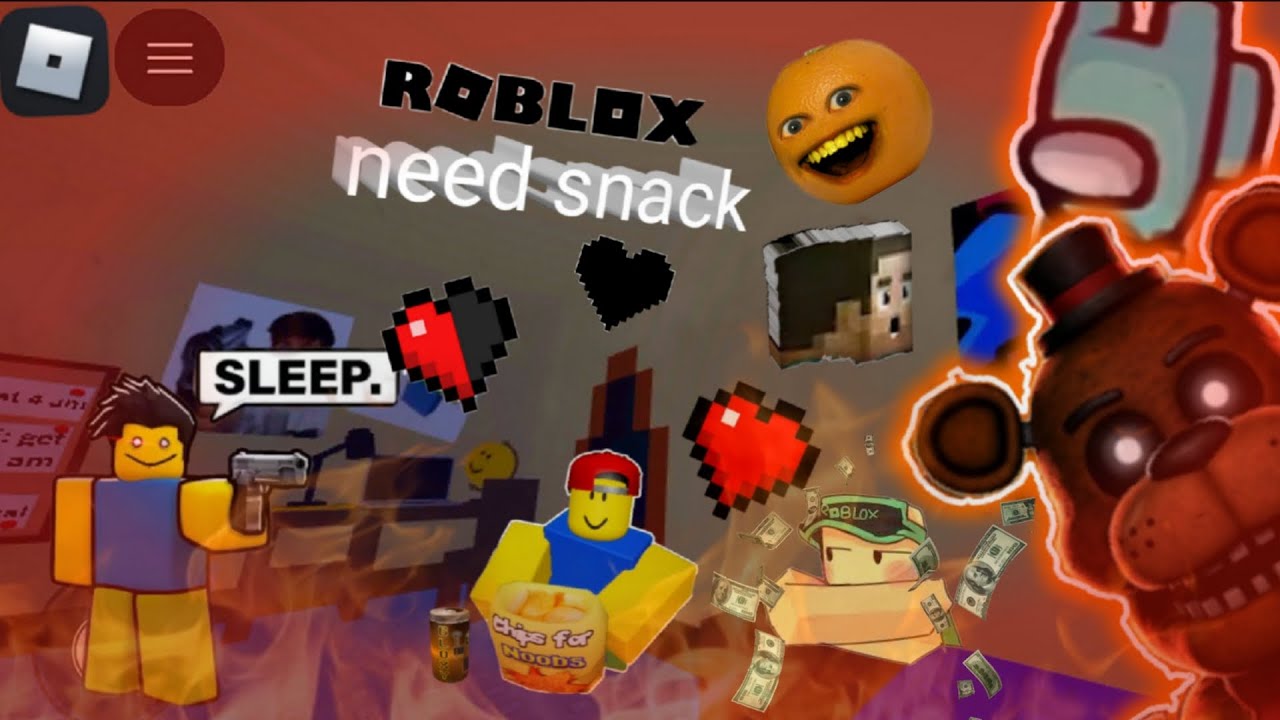 Roblox get a snack at 4 am..