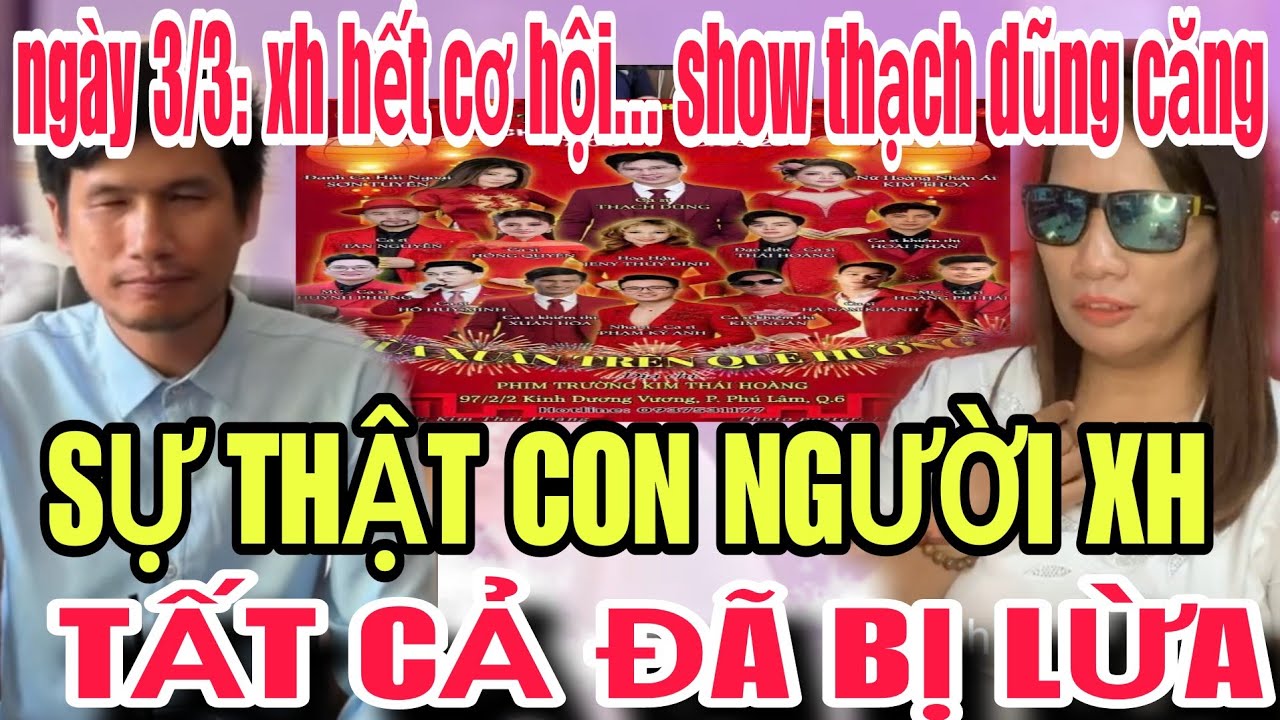 Sự Thật Con Người XH Tất Cả Đã Bị Lừa... Show 15/3 Căng XH Hết Cơ Hội...