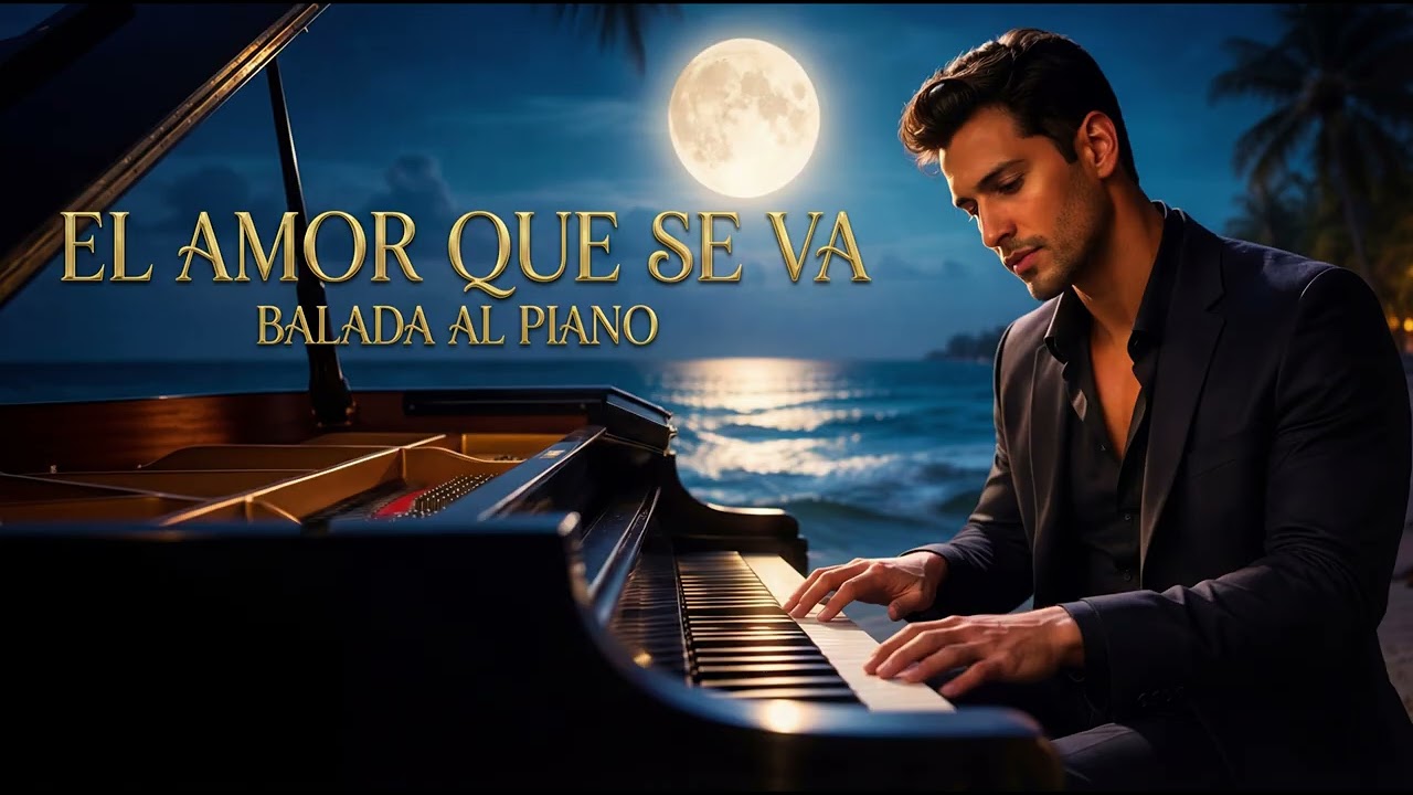 EL AMOR QUE SE VA 🌙 | Balada Romántica al Piano