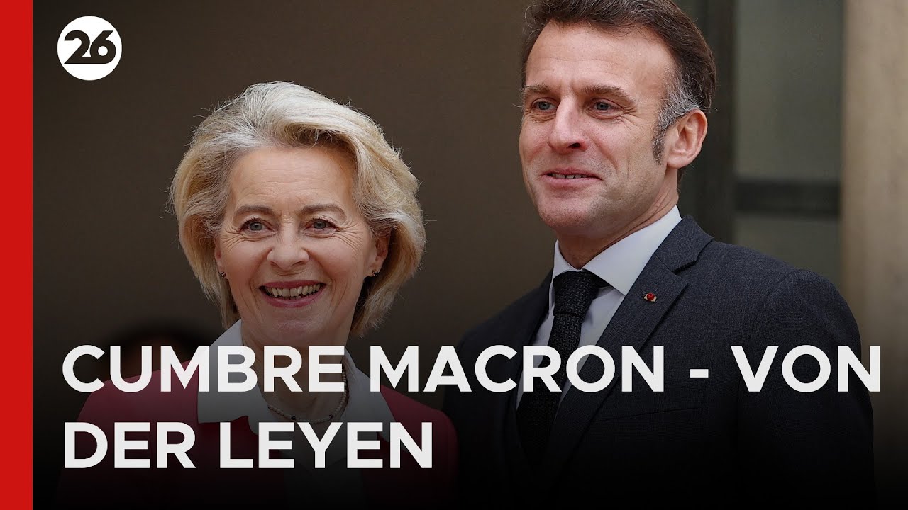 🇪🇺 CUMBRE MACRON - VON DER LEYEN | Debaten en París sobre la competitividad de la Unión Europea