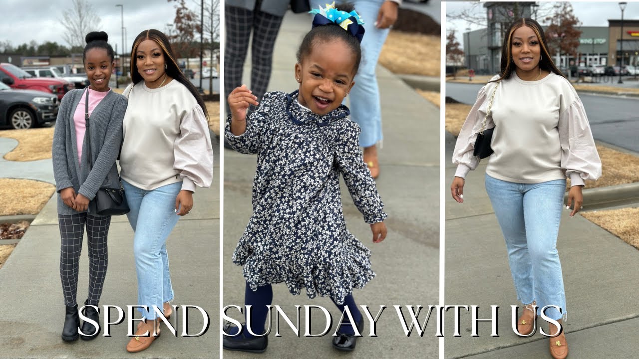 SUNDAY VLOG: THE MOST RELAXING SUNDAY IN A WHILE| CHURCH|CAFE DATE| COOK WITH US @tiahnamrose