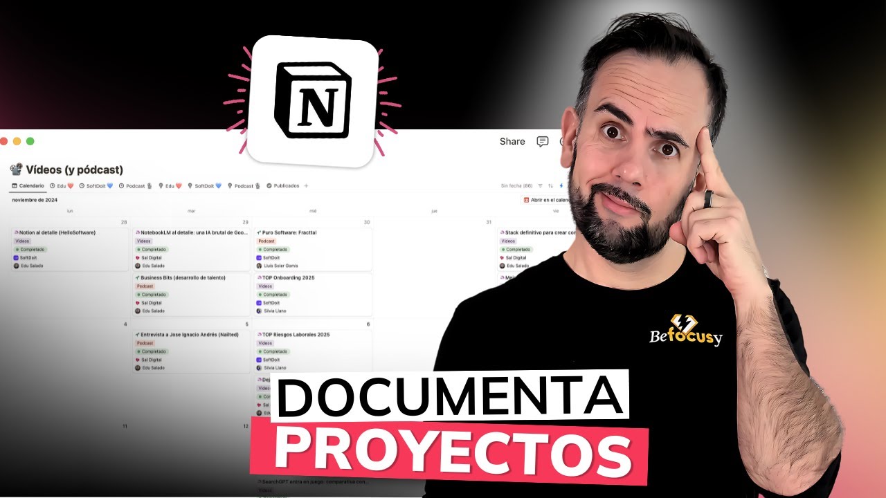 Notion para Proyectos: Del Caos a ORDEN en 30 Minutos
