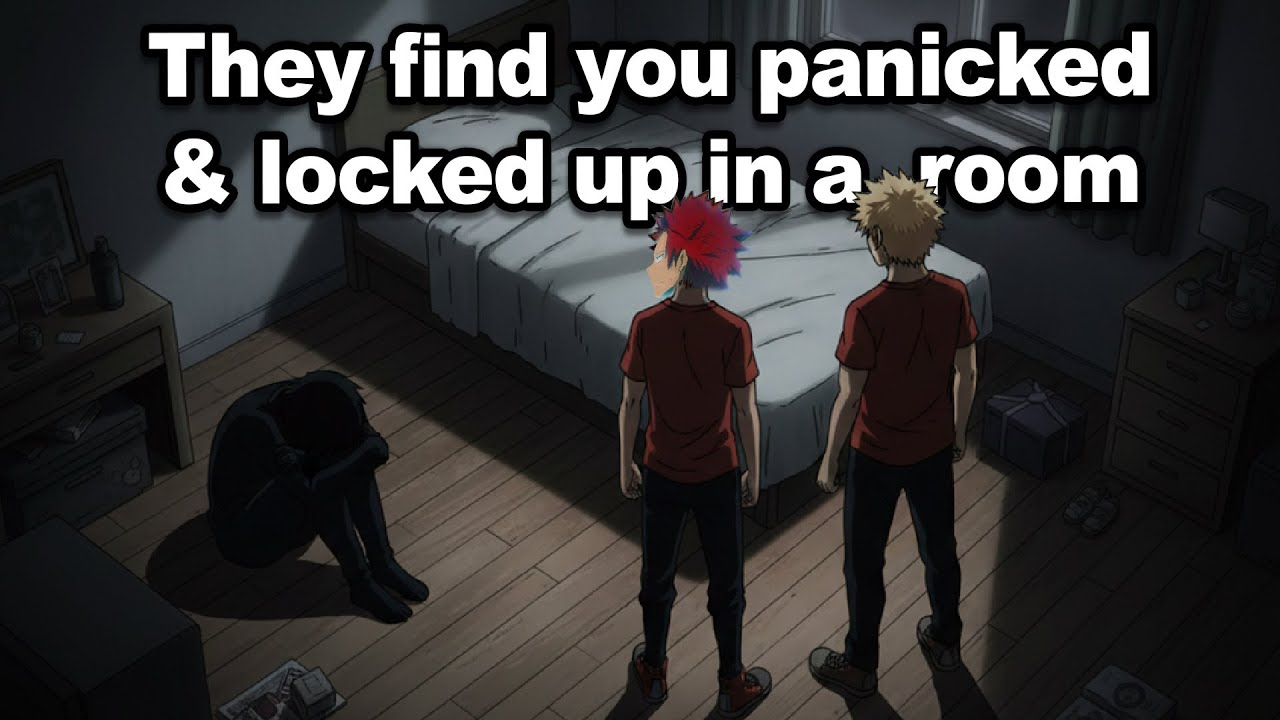 They Find You Panicked & Locked Up in a Room | Kiribaku x Listener ASMR