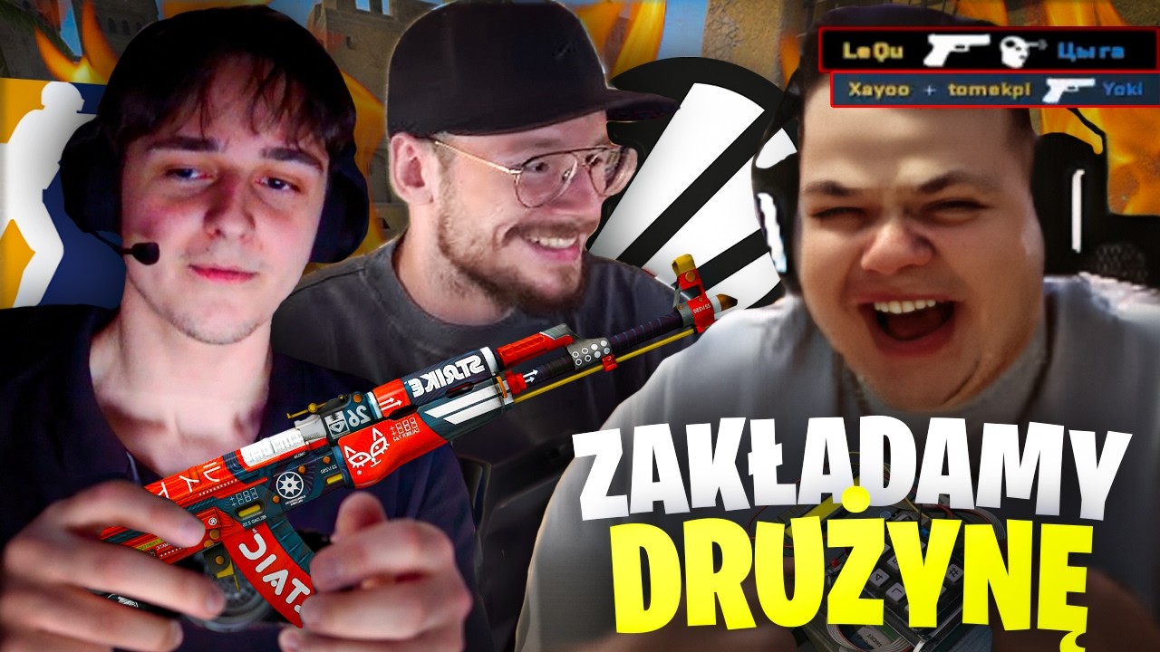 ZAKŁADAMY NOWĄ DRUŻYNĘ Z XAYOO? 😨 *KWALIFIKACJE ESL* /w Xayoo, Tomek