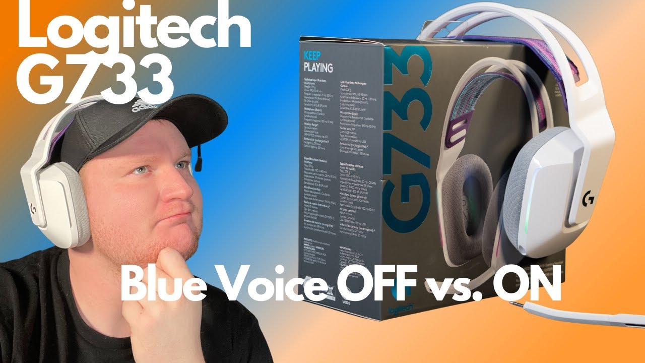 Logitech G733 - Follow Up review,  Does Blue Voice Really make a difference?... Let's test it out!