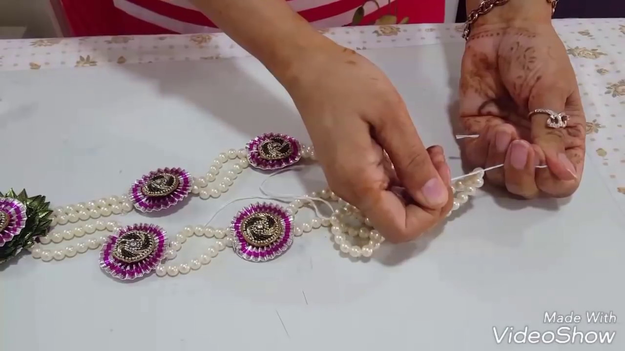 13. Haldi Jewellery Set | Gota Patti Jewellery...Part 1