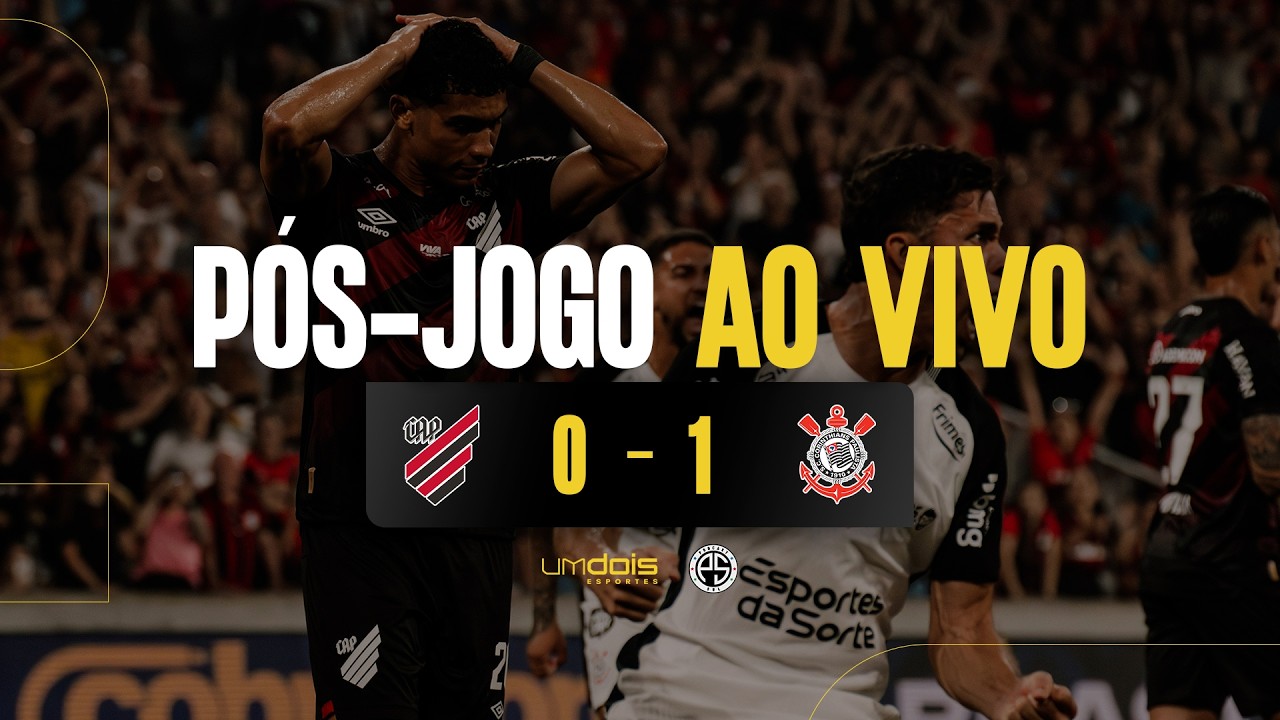 ATHLETICO 0 X 1 CORINTHIANS | BRASILEIRÃO | COLETIVA AO VIVO