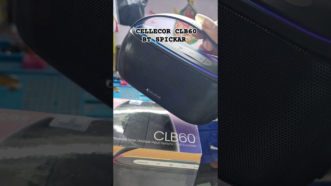 CELLECOR BT SPEAKER
