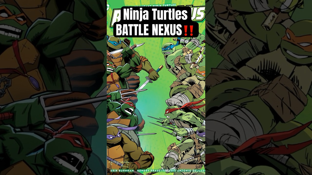 TMNT BATTLE NEXUS CROSSOVER ‼️ #tmnt #tmnt2003 #tmnt2012 #rottmnt #tmnt1987