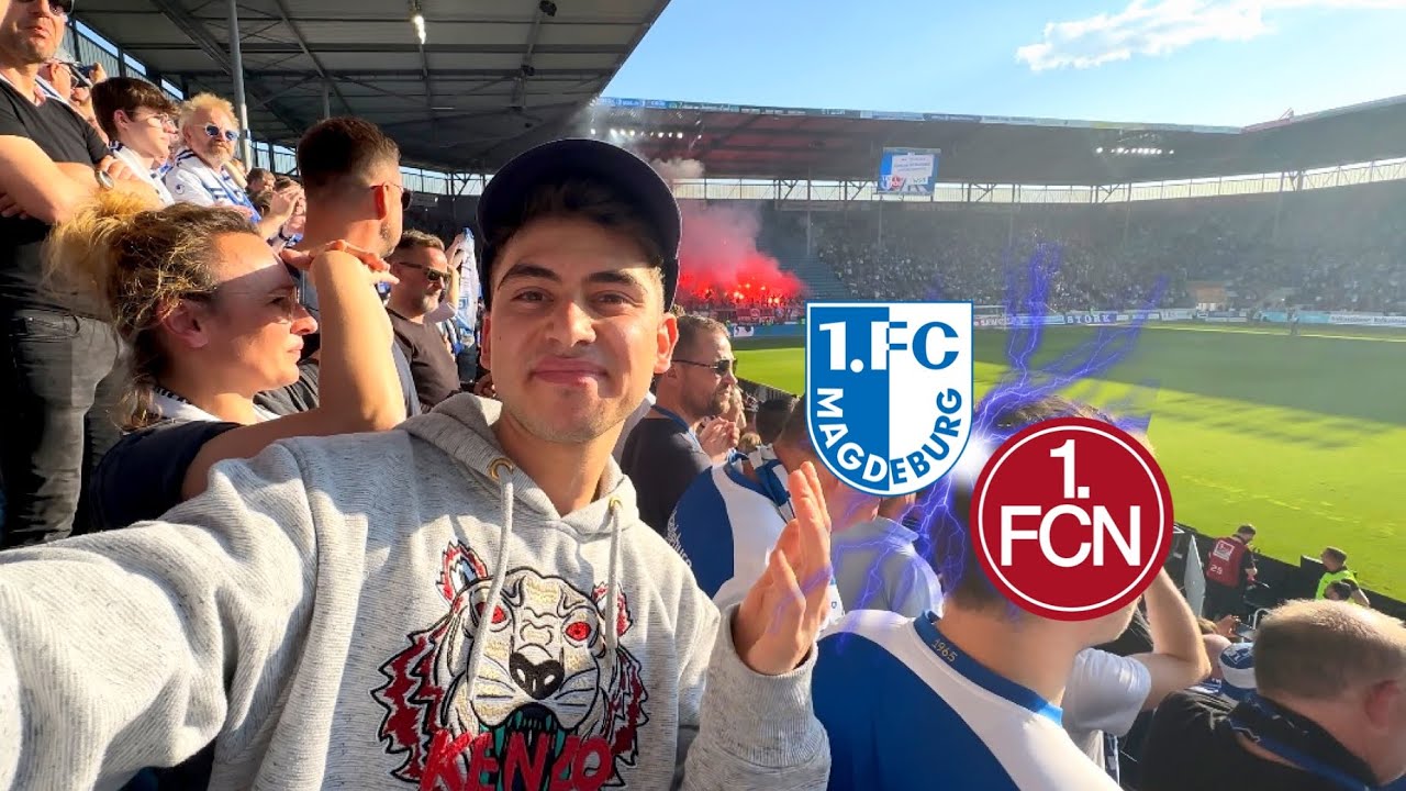 KREATIVE FANS in MAGDEBURG🔥🤩 | 1.FC MAGDEBURG vs 1.FC NÜRNBERG | Stadionvlog