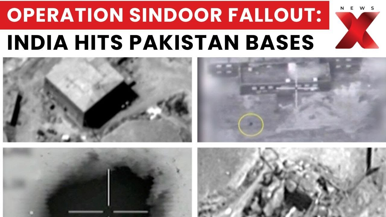 India-Pakistan Tensions: Pakistan Claims One Drone Hit Nur Khan, Imagery Shows Widespread Damage