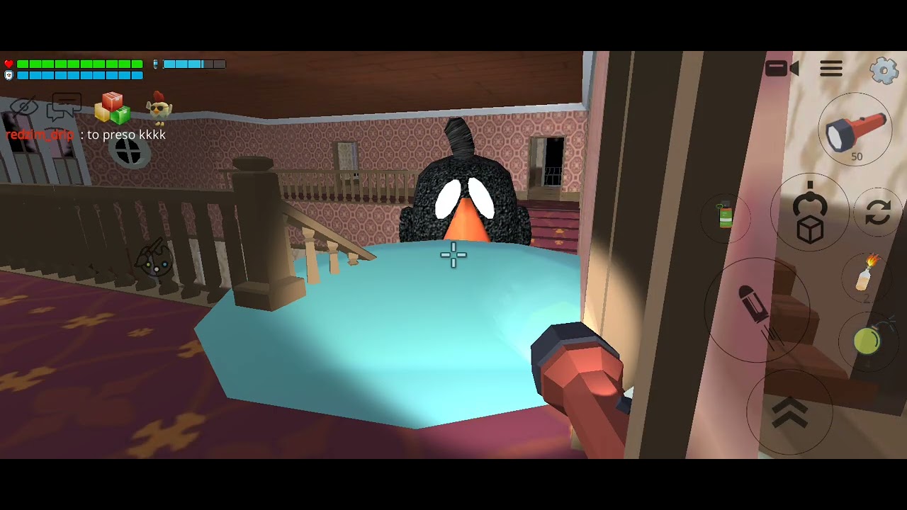 tall chicken jogando com inscrito