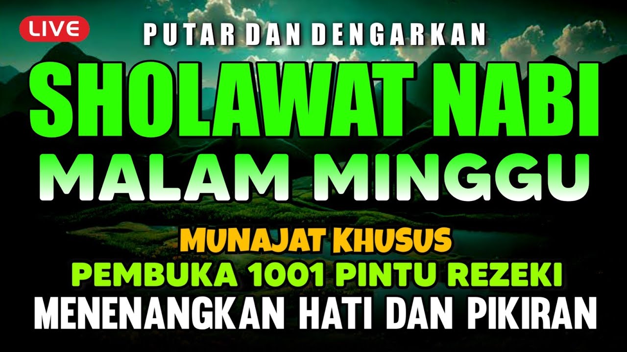 SHOLAWAT JIBRIL PENARIK REZEKI PALING MUSTAJAB, SHOLAWAT NABI MUHAMMAD SAW, Sholawat Jibril Merdu