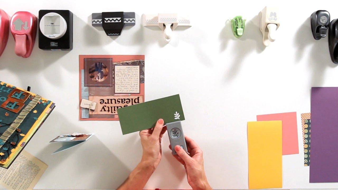 How to Use Craft Punches | Scrapbooking