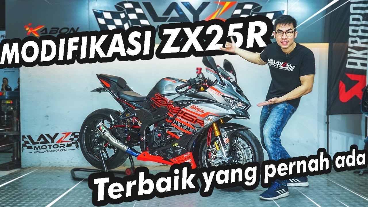 HASIL MODIFIKASI ZX25R TERBAIK?