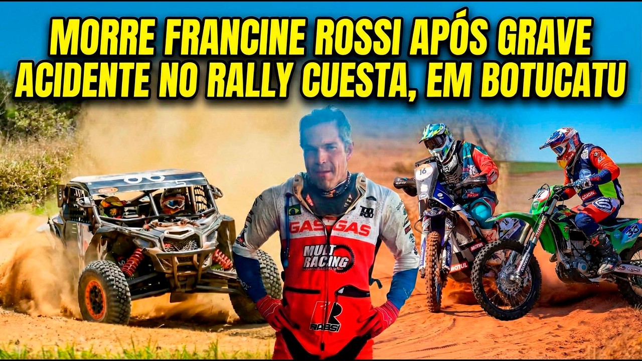 Morre Piloto Francine Rossi ap&oacute;s grave acidente no Rally Cuesta, em Botucatu
