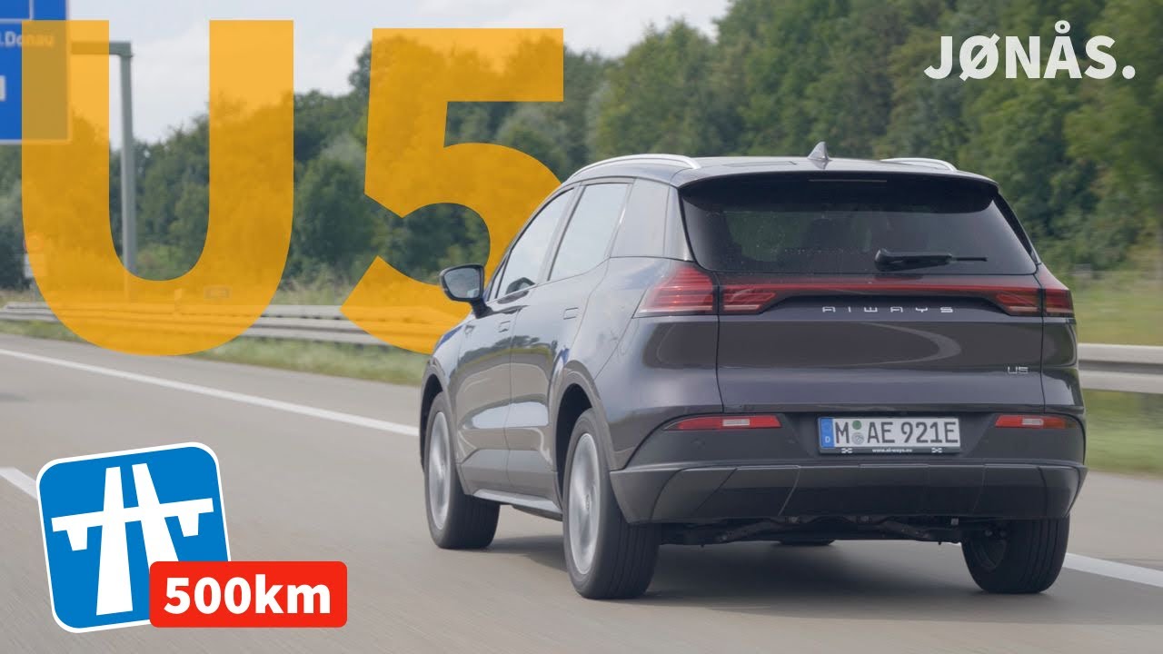 Aiways U5 2021 Langstreckentest - 130km/h auf der Autobahn, kann er das?